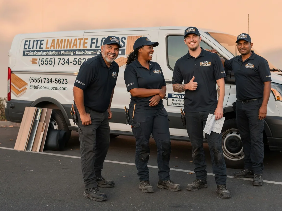 Laminate flooring installation company in Sealy, TX